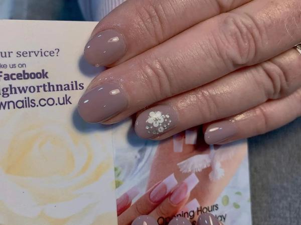 Acrylic with normal polish